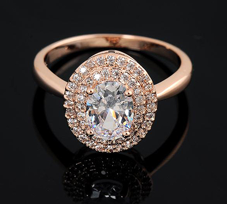 Rose Gold Diamond Rings (Source: aliexpress.com)