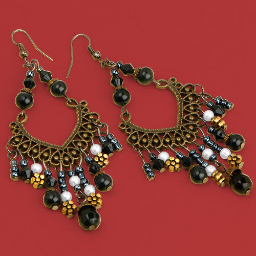 Chandelier-earrings